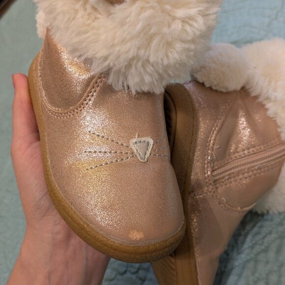 Cat and Jack Toddler Winter Bunny Boots Size 7 - Picture 5 of 13